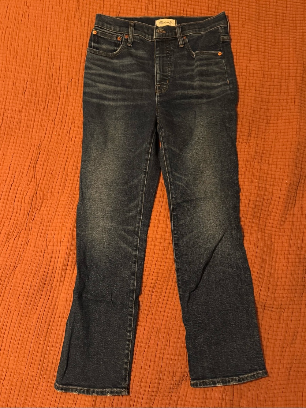 Madewell “Slim Demi-Boot” Jeans Sz 26